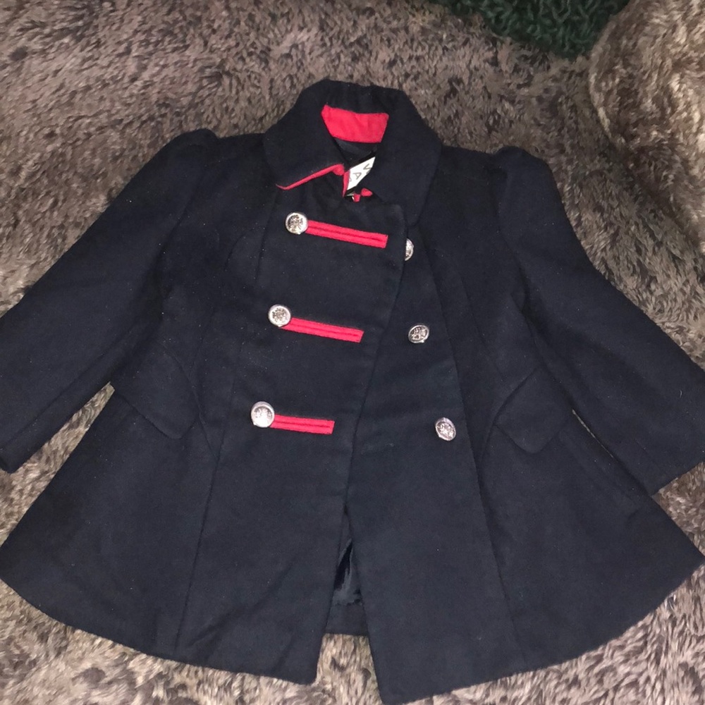 Rothschild pea coat for toddlers ; brand new